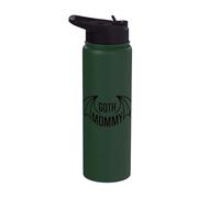 Goth Mommy Bat Wings Gothic Vampire Aesthetic Stainless Steel Insulated Water Bottle