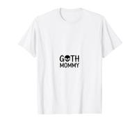 Goth Mommy Gothic Aesthetic Value Graphic T-Shirt, Men, White, M