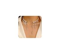 Goth Pearl Cross Necklaces for Women,Retro Silver Crystal Crucifix Pendant Choker Necklace,Chunky Pearl Beaded Stackable Necklaces Baptism Gifts, L, Alloy Steel, No Gemstone