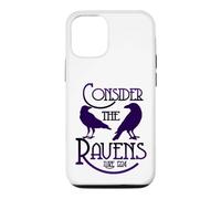 Goth Scripture Art Luke 12:24 Consider the Ravens Case for iPhone 12/12 Pro