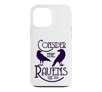 Goth Scripture Art Luke 12:24 Consider the Ravens Case for iPhone 13 Pro Max