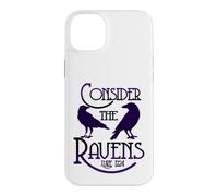 Goth Scripture Art Luke 12:24 Consider the Ravens Case for iPhone 14 Plus