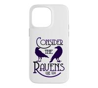 Goth Scripture Art Luke 12:24 Consider the Ravens Case for iPhone 14 Pro Max