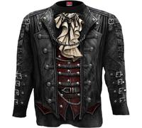 Spiral - Goth Wrap - Allover Longsleeve T-Shirt Black - 4XL