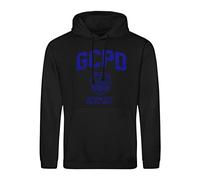 Gotham City Police Department Unisex Black Hoodie Size L