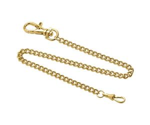Gotham Stainless Steel Gold-Plated 14 Inch Pocket Watch Chain # GWCGTCHAIN