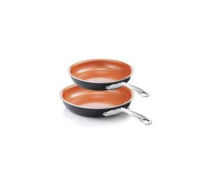 Gotham Steel 1248Fecay Diamond Fry Pan, Twin Pack