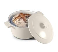 GOTHAM STEEL 5 Qt Dutch Oven Pot with Lid, Nonstick Ceramic Dutch Oven Stock Pot, 10 in 1 Cooking Pot & Dutch Oven for Bread Baking, Stovetop Oven & Dishwasher Safe, 100% Toxin Free