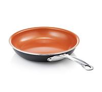 Gotham Steel 9.5 Inch Frying Pan, Nonstick Copper Frying Pans with Durable Ceramic Coating, Nonstick Frying Pans, Nonstick Skillet, Copper Pans Nonstick, Egg Pan, Omelet Pan Cookware 100 Percent PFOA Free
