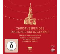GOTHART DRESDNER KREUZCHOR/STIER - MAUERSBERGER:CHRISTVESPER 2 CD+DVD NEW