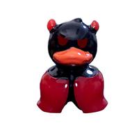 Gothdak, Devil Duck, Pumpkin Ghost Demon Resin Gar Den Duck - Desk Top Decoration, Duck Craft Decoration, Garden Accessories for Garden Courtyard Bookshelf