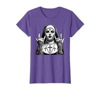Gothic Aesthetic Occult Unholy Grunge Emo Punk Satanic Nun T-Shirt