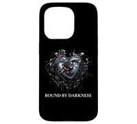 Gothic Alt Bound By Darkness Heart Thorn Romantic Goth Case for iPhone 15 Pro