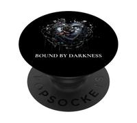Gothic Alt Bound By Darkness Heart Thorn Romantic Goth PopSockets Adhesive PopGrip