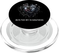 Gothic Alt Bound By Darkness Heart Thorn Romantic Goth PopSockets PopGrip for MagSafe