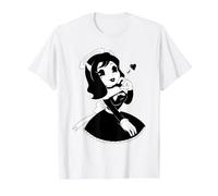 Gothic Angel Alice Sent from Above Vintage Cartoon Value Graphic T-Shirt, Men, White, XL