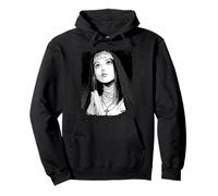Gothic Anime Nun Dark Demon Occult Horror Pullover Hoodie