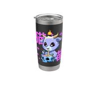 Gothic Anime Ramen Manga Baphomet Ramen Stainless Steel Insulated Tumbler