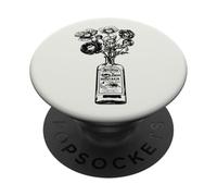 Gothic Animus Apothecary Poppies Teen Dark Academia PopSockets Adhesive PopGrip