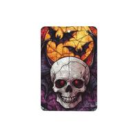 Gothic Bat And Skull Halloween Horror Car Air Fresheners 4 Pcs Hanging Scented Cards Fragrance Scented Cards For Car Aromatherapy Tablets