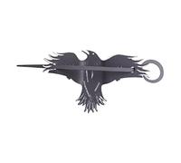 Gothic Bat Hair Clips Nice Hairpin With A Black Barrette Crow Realistic Hairpin Bat Bird Hair For Women Girl Bat