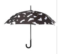 Bat Print Umbrella KDMD Black One Size