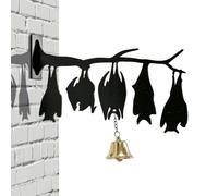 Gothic Bat Wall Bell Decorative Gothic Branch Bat Doorbells Decor