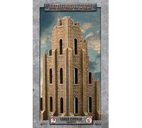 Gothic Battlefields: Large Corner - Sandstone (x1)