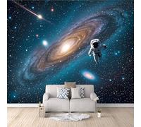 Gothic Bedroom Wallpaper Astronaut, Cool Wallpaper Light Space Galaxy 500x280cm 3D Decorative Walls Art Background Coverage Modern Photomurals Bedroom Living Room Easy