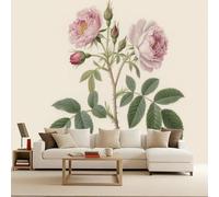 Gothic Bedroom Wallpaper Rose, 3D Wall Paper for Living Room Rose 300x210cm Natural Love Large Pattern Wallpaper murals Mural Decorative Photomurals Kids Room Bedroom Living Room Coverage