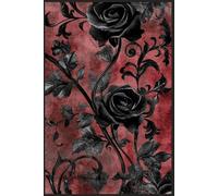 Gothic Black Rose Notebook Dark Floral Vintage Composition Notebook for Writing & Journaling: 150 Lined Pages | 6x9 Inch | Dark Vintage Rose Aesthetic | Elegant Gothic Notebook for Women, Writers & Students