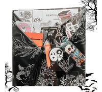 Gothic Blind Date with a Book, Halloween Witch Blind Date with a Book, Horror Halloween Blind Date with a Book, Ghostly Blind Date Book Box Gift Set for Halloween, Book Lovers, DIY Lovers (D)