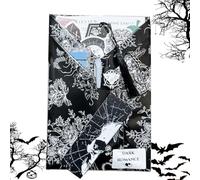 Gothic Blind Date with a Book, Halloween Witch Blind Date with a Book, Horror Halloween Blind Date with a Book, Ghostly Blind Date Book Box Gift Set for Halloween, Book Lovers, DIY Lovers (F)