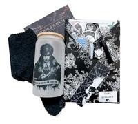 Gothic Blind Date with a Book: Mystery Book Bundle for Dark Romance & Horror Romance Readers | Includes Cozy Socks, Keychain & Stickers | Perfect Gift Set for Book Lovers (#F)