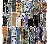 Gothic Bookmark - 30PCS Skull Bookmark, Horror Bookmarks, Witch Bookmarks, Gothic Gifts for Women, Skull Accessories for Women, Funny Book Mark,Perfect Present for Dark Aesthetic Lovers,Fantasy Gifts