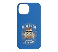 Gothic Bride Or Die Skull Western Bachelorette Party Wedding Case for iPhone 14