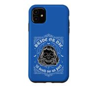 Gothic Bride or Die Til Death Do Us Part Skull Veil Wedding Case for iPhone 11