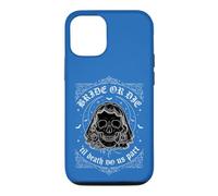 Gothic Bride or Die Til Death Do Us Part Skull Veil Wedding Case for iPhone 12/12 Pro