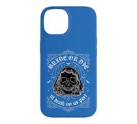 Gothic Bride or Die Til Death Do Us Part Skull Veil Wedding Case for iPhone 14