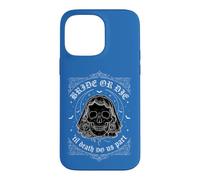 Gothic Bride or Die Til Death Do Us Part Skull Veil Wedding Case for iPhone 14 Pro Max