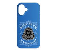 Gothic Bride or Die Til Death Do Us Part Skull Veil Wedding Case for iPhone 16