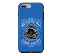 Gothic Bride or Die Til Death Do Us Part Skull Veil Wedding Case for iPhone 7 Plus/8 Plus