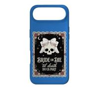 Gothic Bride or Die Til Death Do Us Part Skull Wedding Vows Case for iPhone Air