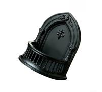 Gothic Candle Holder Black ABS Plastic Spooky Decor | Black plastic build, spooky for vibe, wall mountable, gothic style, eerie aesthetic(B)