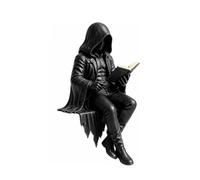 Gothic Cape Reader Figurines, Reaper Gothic Home Decor Skeleton Statue