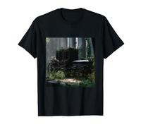 Gothic Carriage Coffin Hearse Dark Fantasy Victorian Value Graphic T-Shirt