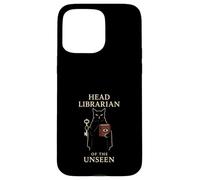 Gothic Cat Reading Dark Academia Witchy Literary Antique Case for iPhone 15 Pro Max