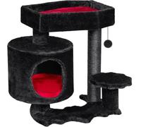 Gothic Cat Tree, Multi-Level Activity Center with Scratching Posts and Toys for Kittens, Pet Play House 30x40x50cm