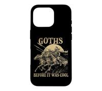 Gothic cavalry humor motif | Goths Before It Was Cool Case for iPhone 16 Pro