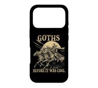 Gothic cavalry humor motif | Goths Before It Was Cool Case for iPhone 17 Pro